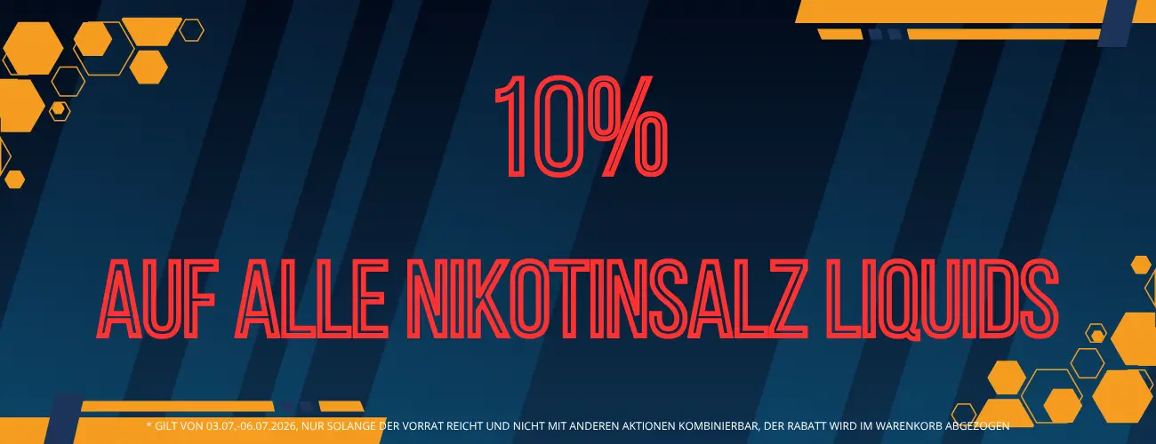 10% Nikotinsalz Liquids
