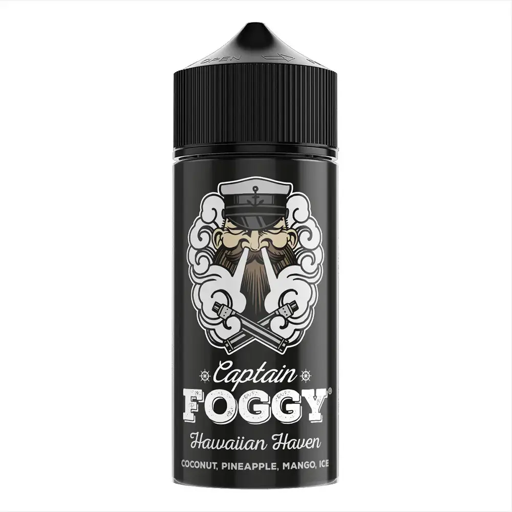 Captain Foggy Longfill - Hawaiian Haven - 10ml Aroma in 60ml Flasche 