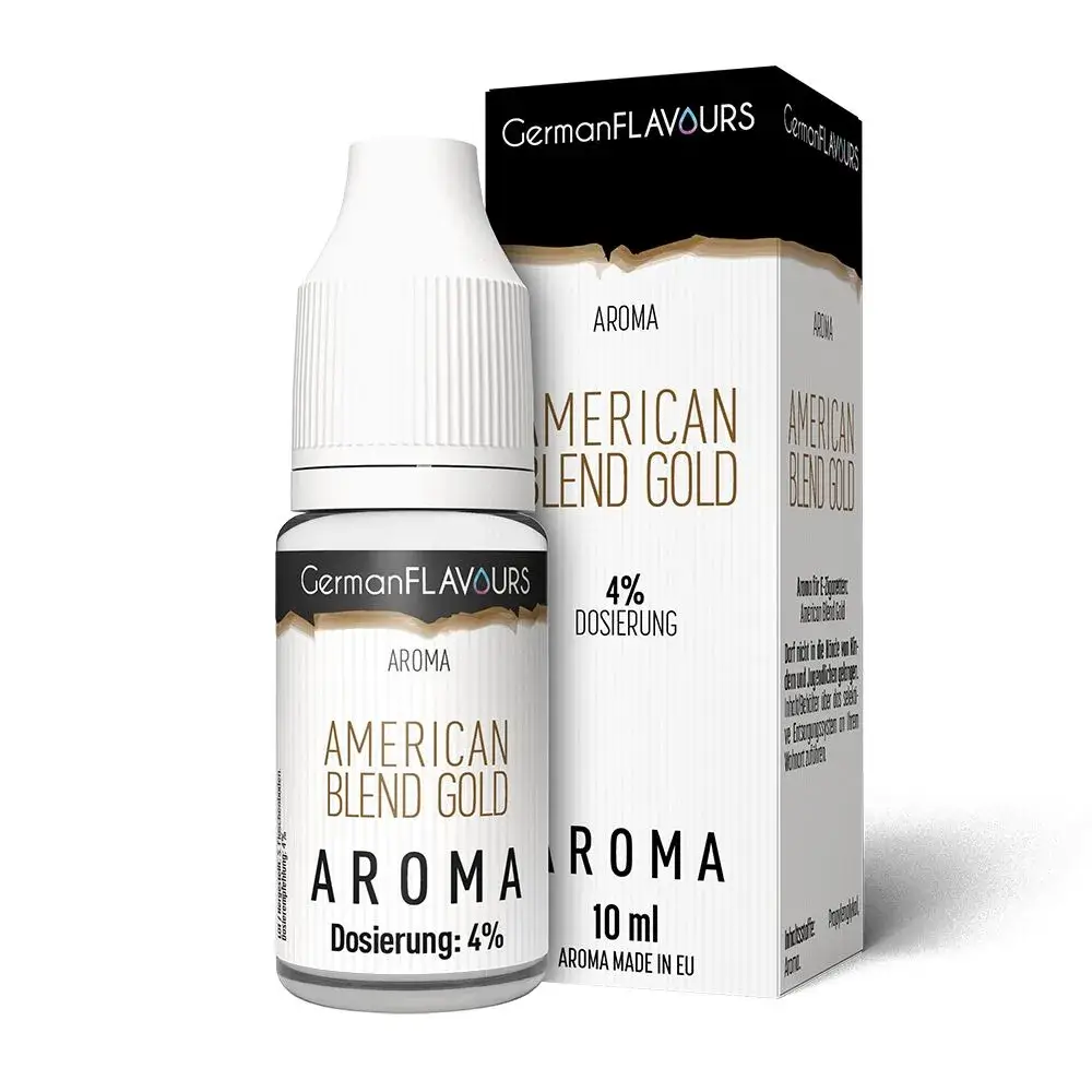 German Flavours - American Blend Gold Aroma zum selbst Mischen! German Flavours - American Blend Gold Aroma - 10ml