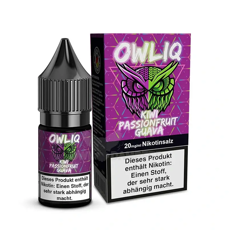 OWLIQ - Kiwi Passionsfruit Guava 10ml Nikotinsalz Liquid