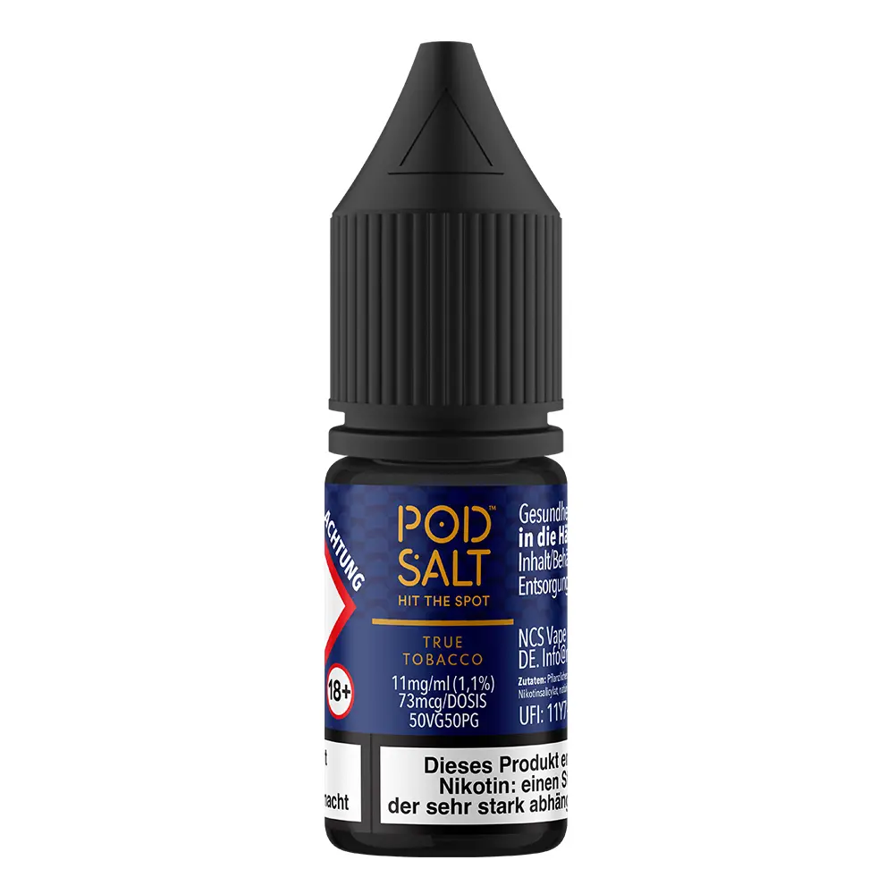 Pod Salt Origin Nikotinsalz - True Tobacco - Liquid 11mg 10ml 