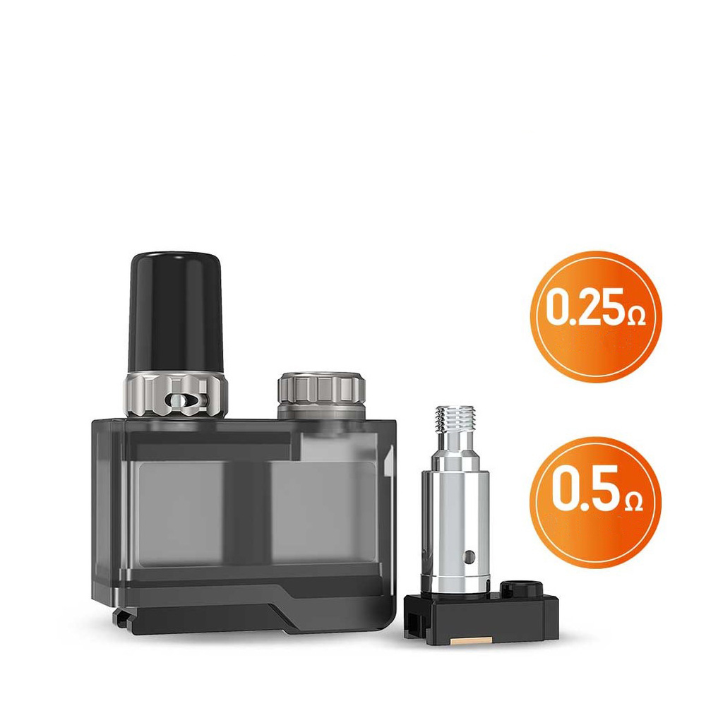 LostVape Origin Plus Pod mit 0,25 ohm und 0,5 ohm Coil LostVape Origin Plus Pod mit 0,25 ohm und 0,5 ohm Coil