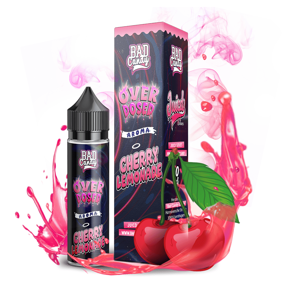 Bad Candy Longfill - Cherry Lemonade - Overdosed 10ml Aroma in 60 ml Flasche Bad Candy Longfill - Cherry Lemonade - Overdosed 10ml Aroma in 60 ml Flasche