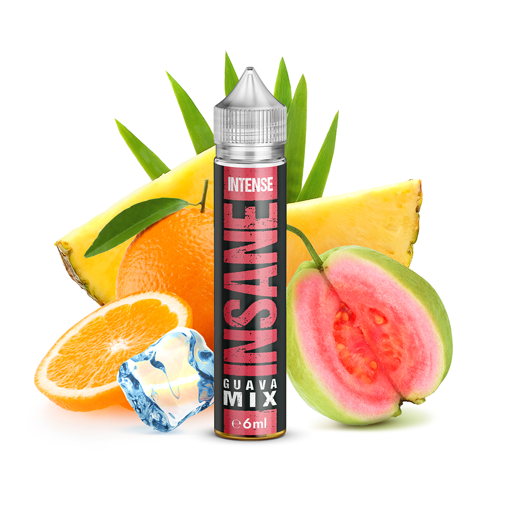 Insane Longfill - Guava Mix - 10ml Aroma in 75ml Flasche C Insane Longfill - Guava Mix - 10ml Aroma in 75ml Flasche C