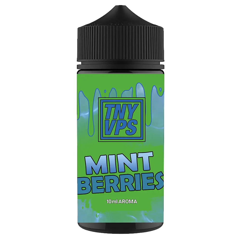Tony Vapes Aroma Longfill - Mint Berries - 10ml in 100ml Flasche 
