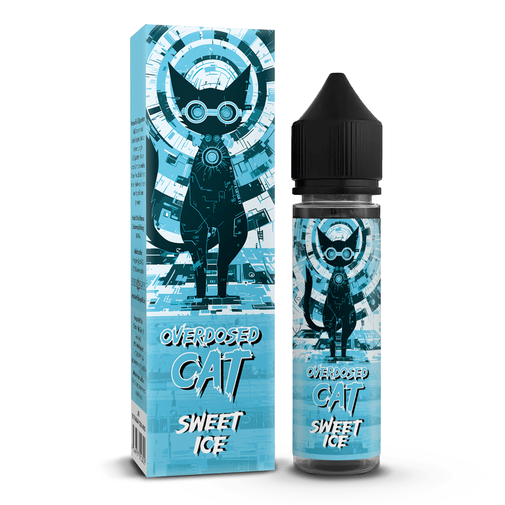 Overdosed Cat Aroma Longfill - Sweet Ice - 10ml in 60ml Flasche STUERWARE Overdosed Cat Aroma Longfill - Sweet Ice - 10ml in 60ml Flasche STUERWARE