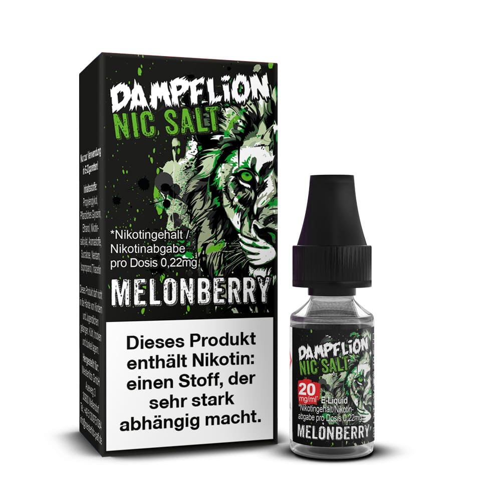 Dampflion Intense Nikotinsalz - Melonberry - 10ml Liquid 20mg C Dampflion Intense Nikotinsalz - Melonberry - 10ml Liquid 20mg C