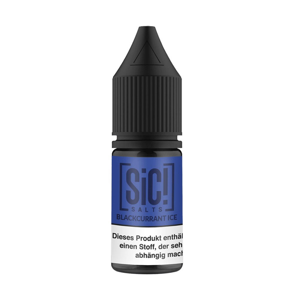 SIC Nikotinsalz - Blackcurrant Ice -10ml Liquid 20mg 