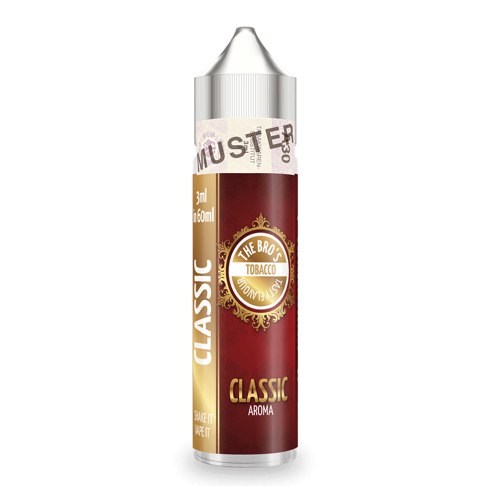 The Bros Aroma Longfill - Tobacco Classic - 3ml in 60ml Flasche  The Bros Aroma Longfill - Tobacco Classic - 3ml in 60ml Flasche