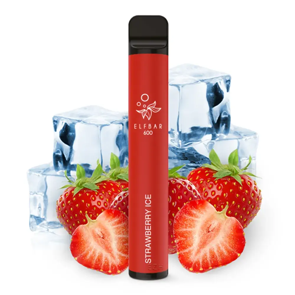 Elfbar 600 Strawberry Ice Nikotinfrei 