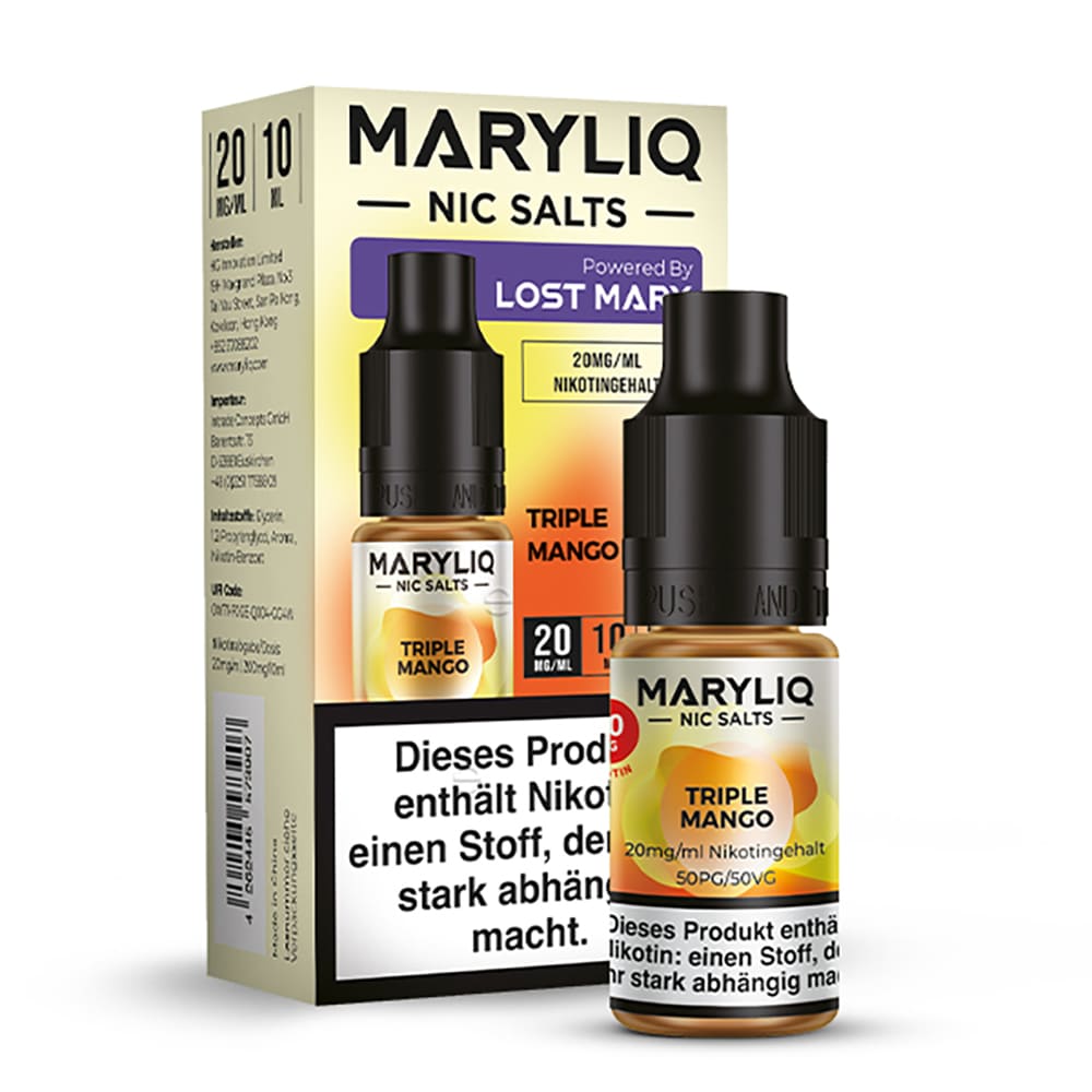 Maryliq Nikotinsalz - Triple Mango - 20mg 10ml 