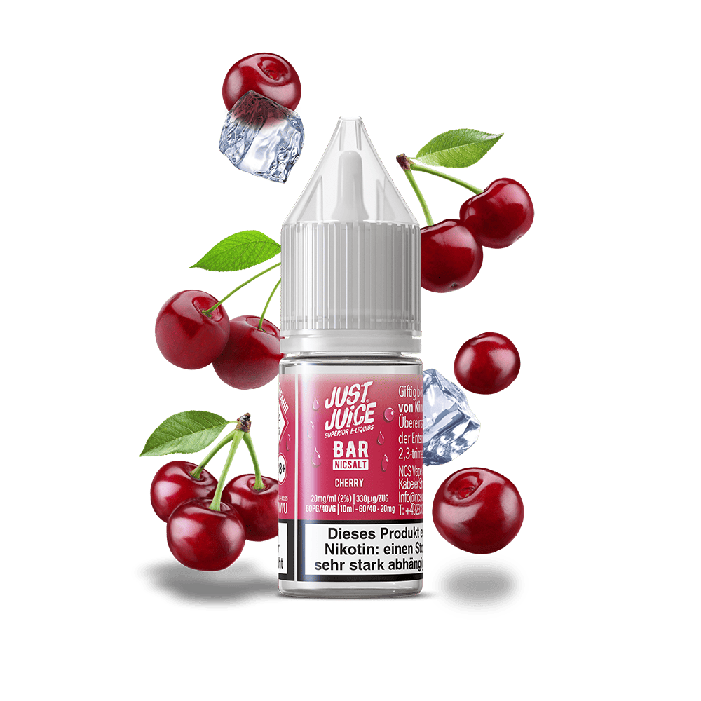 Just Juice Nikotinsalz - Cherry - 10ml Liquid 20mg  C