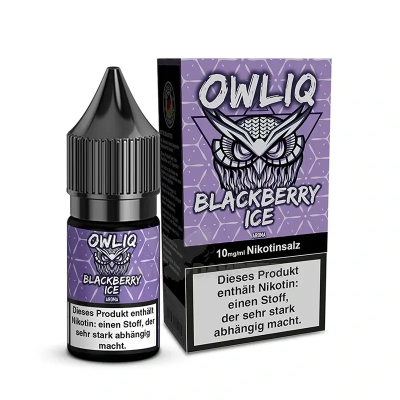 OWLIQ - Blackberry Ice 10ml Nikotinsalz Liquid