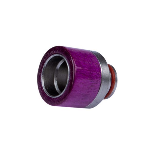 Drip Tip Edelstahl + versteinertes Holz kurz Typ B
