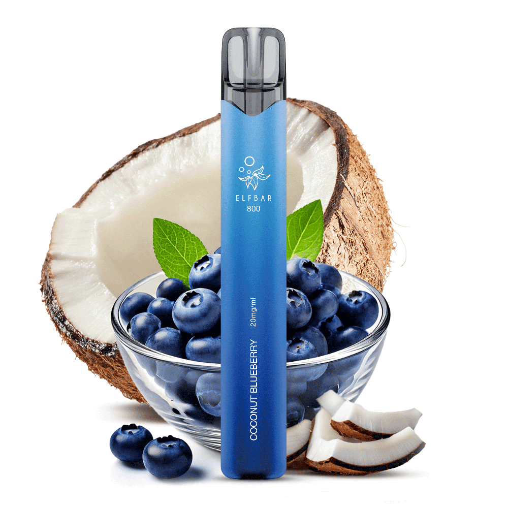 Elfbar 800 Einweg E-Zigarette - Coconut Blueberry - 20mg  C