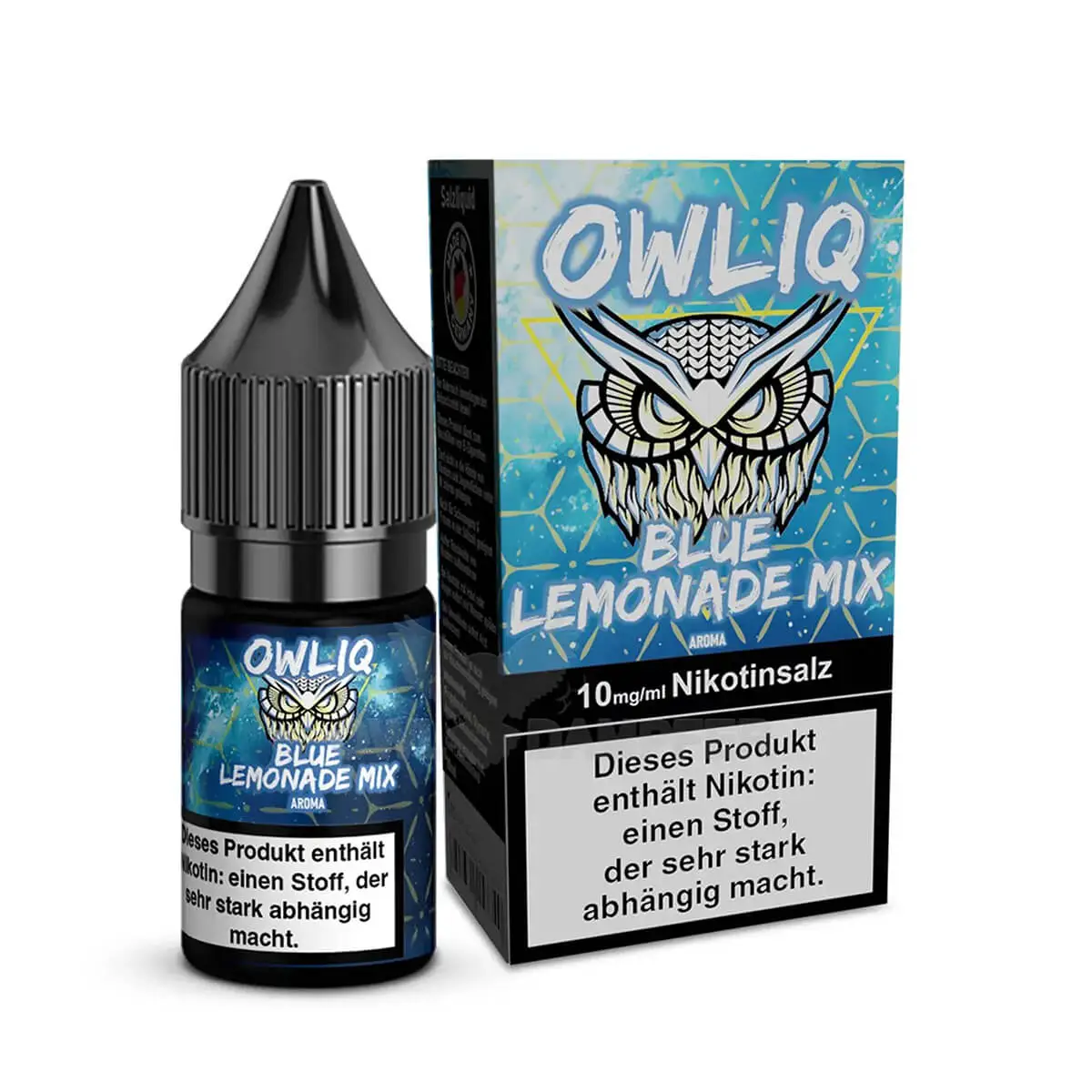 OWLIQ - Blue Lemonade Mix 10ml Nikotinsalz Liquid 