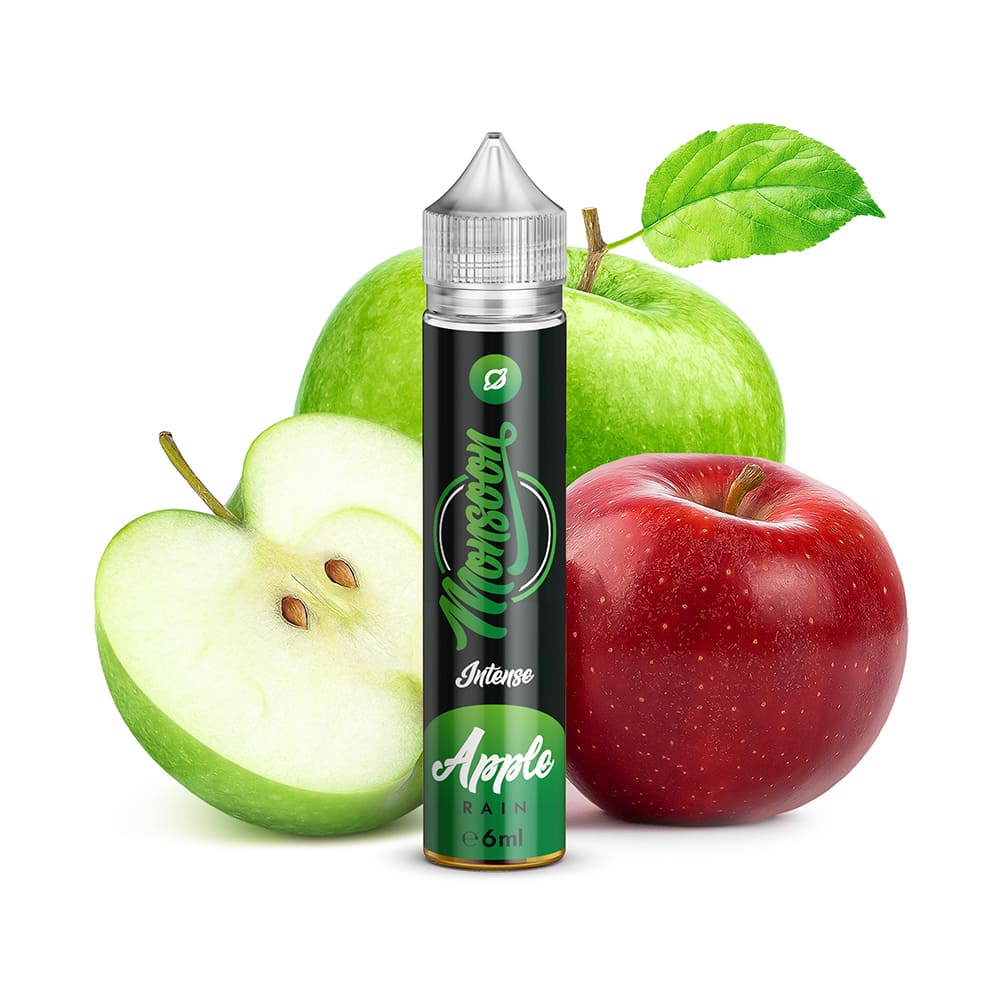 Monsoon Longfill - Apple Rain - 6ml Aroma in 75ml Flasche 