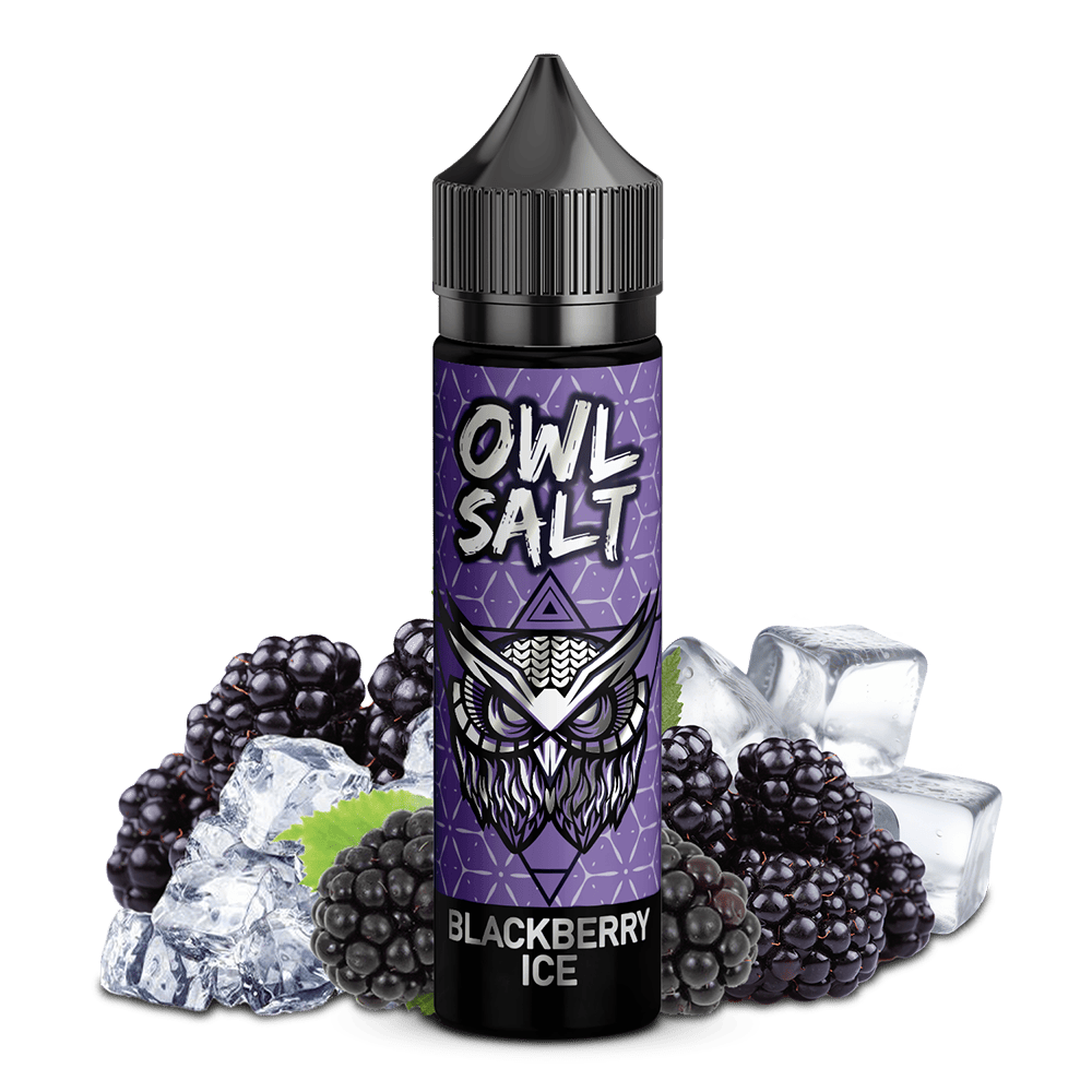 OWL Salt Aroma Longfill - Blackberry Ice - 10ml in 60ml Flasche OWL Salt Aroma Longfill - Blackberry Ice - 10ml in 60ml Flasche