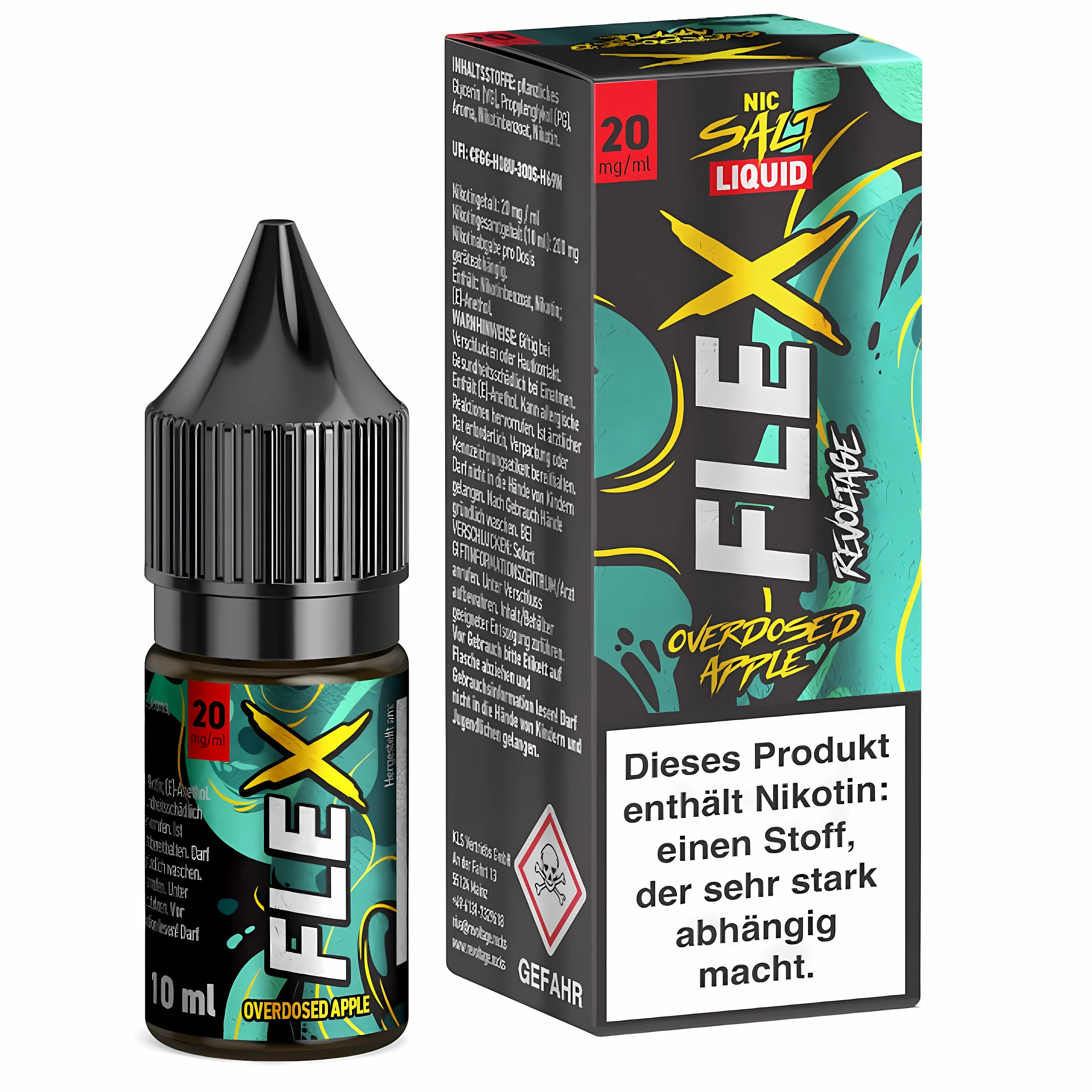 Revoltage Flex Nikotinsalz Overdosed Apple 20mg