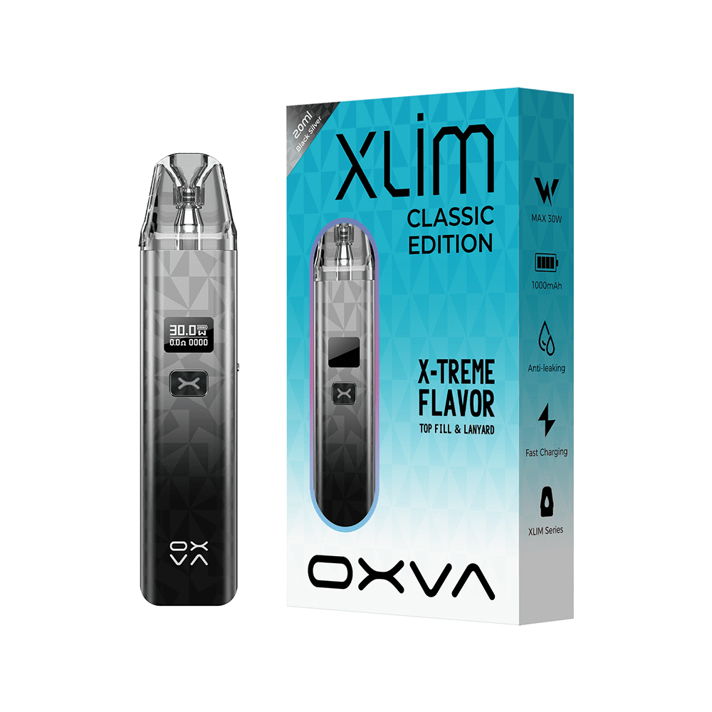 Oxva Xlim Classic Edition Black Silver