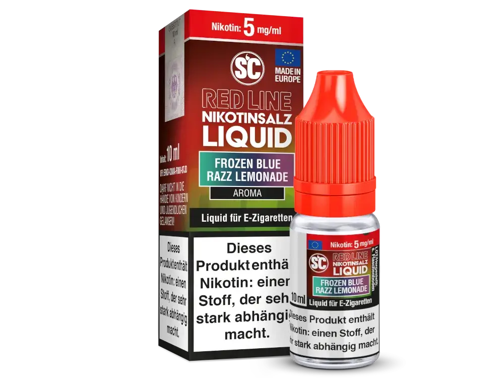 SC Red Line - Frozen Blue Razz Lemonade 10ml Nikotinsalz Liquid