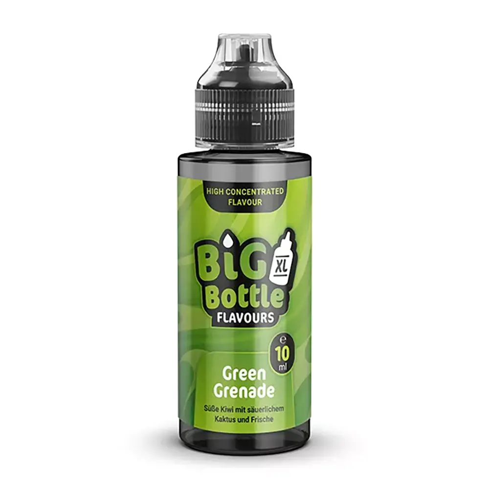 Big Bottle Flavours Green Grenade 10ml in 120ml Flasche