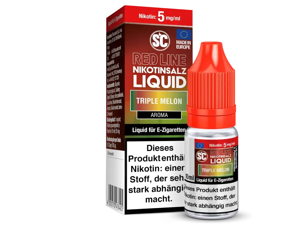 SC Red Line - Triple Melon 10ml Nikotinsalz Liquid