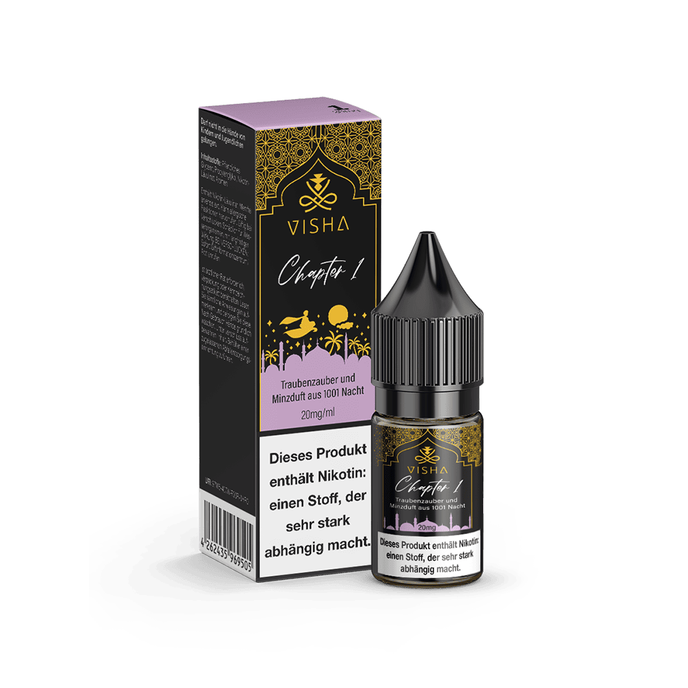 VISHA Nikotinsalz - Chapter 1 - 10ml Liquid 20mg VISHA Nikotinsalz - Chapter 1 - 10ml Liquid 20mg