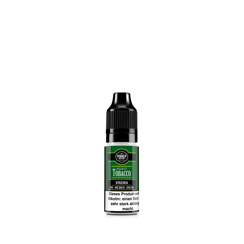 Dinner Lady Nikotinsalz - Virginia - 50/50 10ml Liquid 10mg 