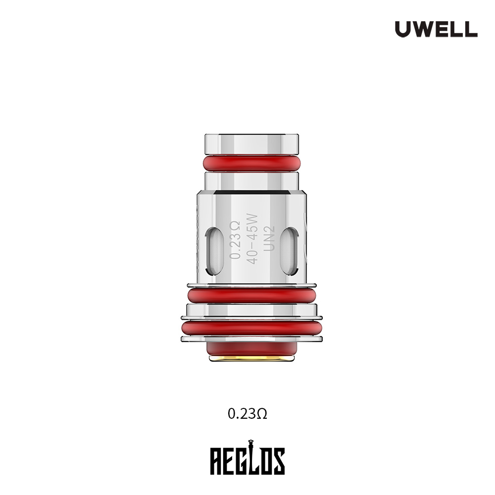 Uwell Aeglos 0,23 ohm UN2 Siebverdampferkopf Uwell Aeglos 0,23 ohm UN2 Siebverdampferkopf