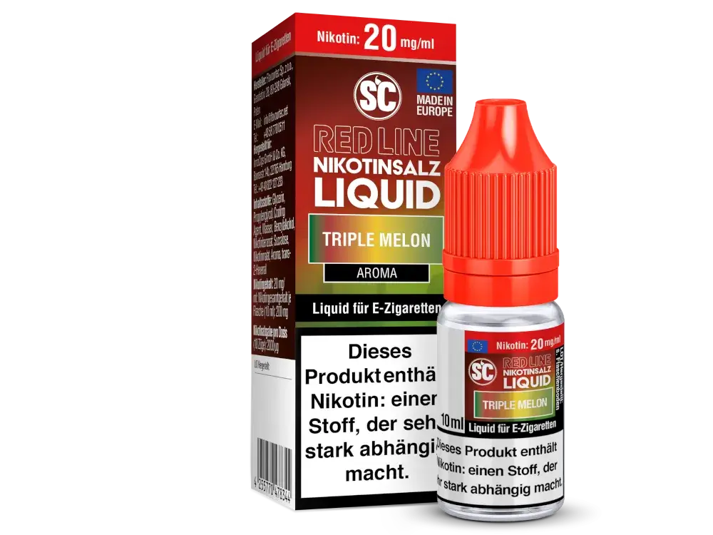 SC Red Line - Triple Melon 10ml Nikotinsalz Liquid