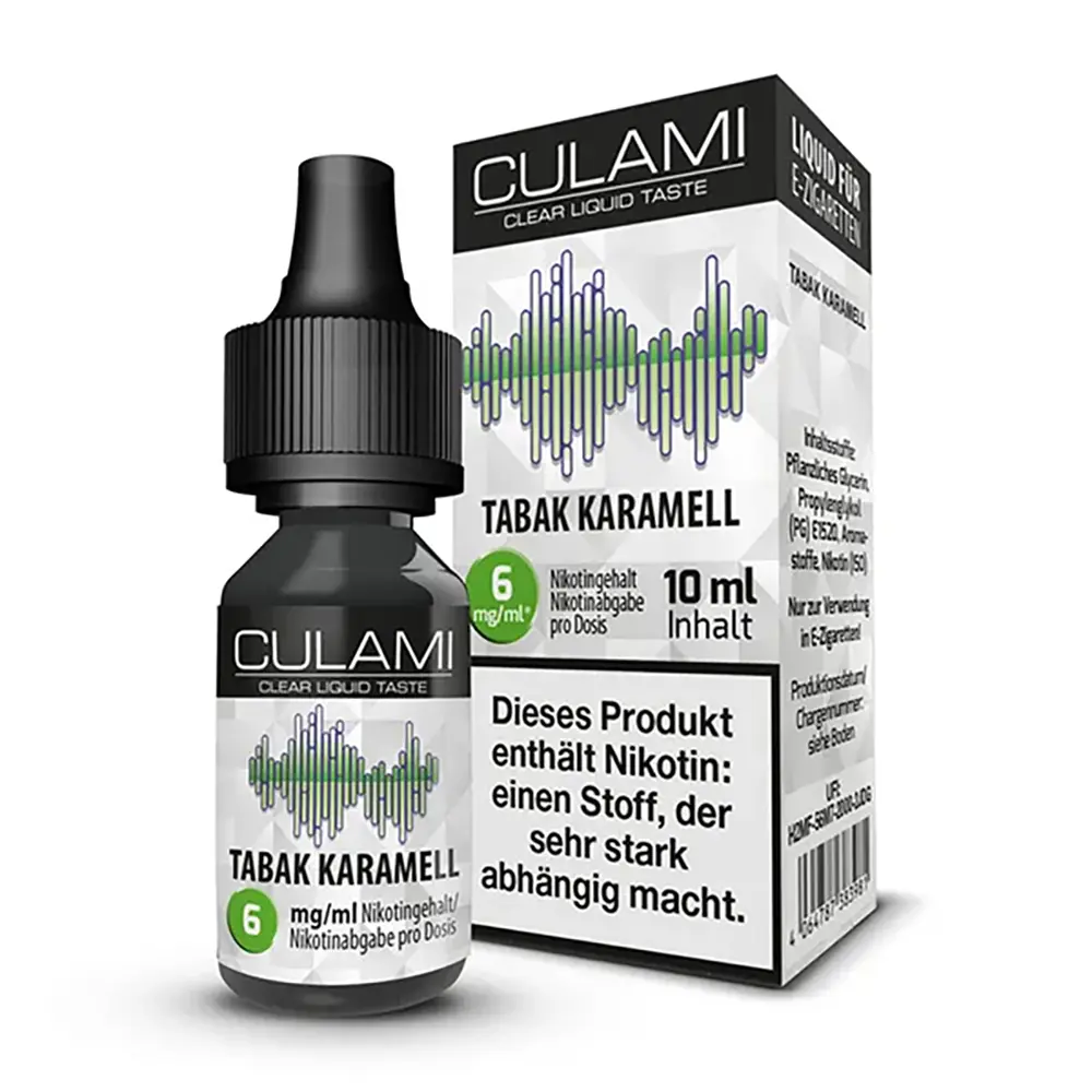 CULAMI Tabak Karamell 6mg 10ml Liquid 