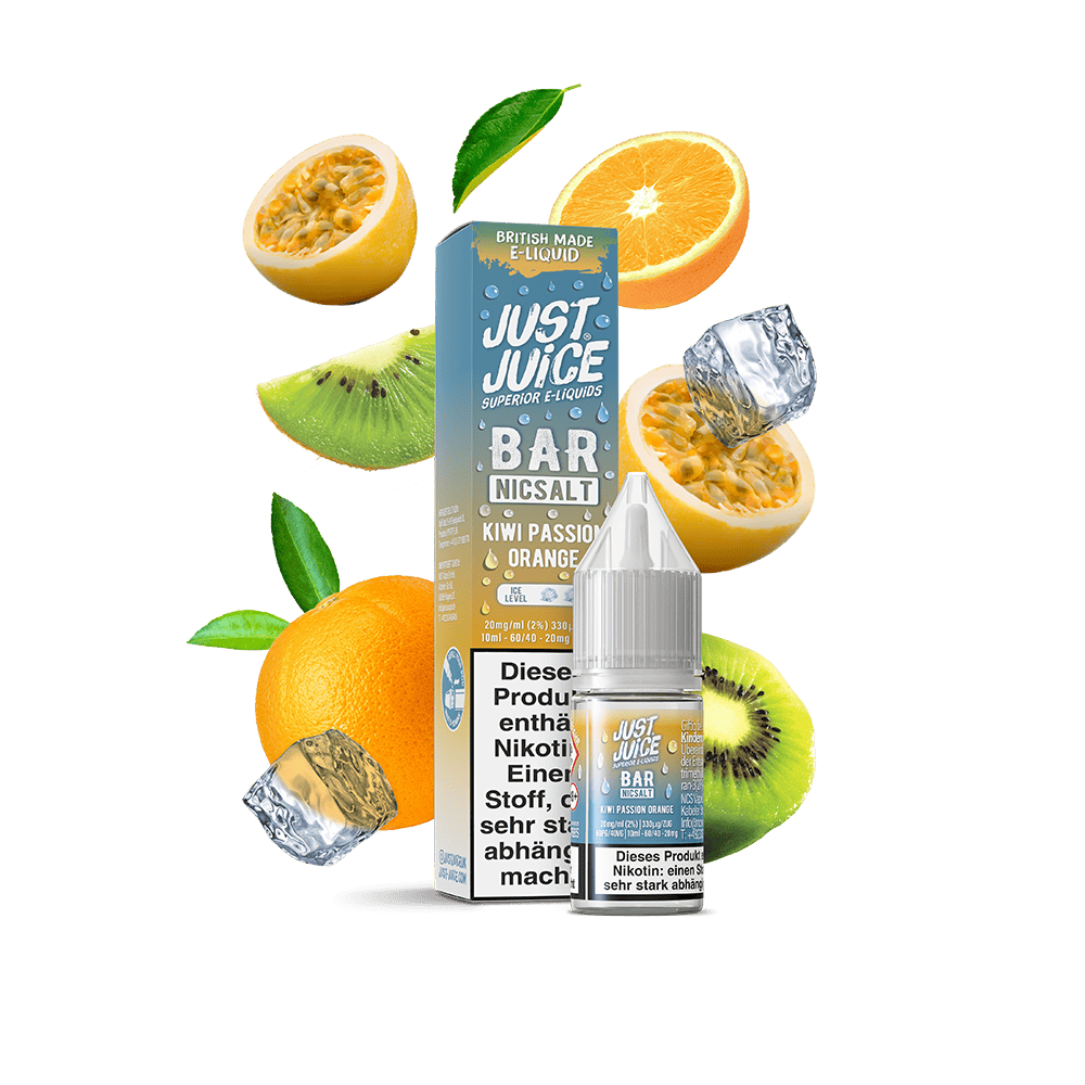 Just Juice Nikotinsalz - Kiwi Passion Orange - 10ml Liquid 20mg  C