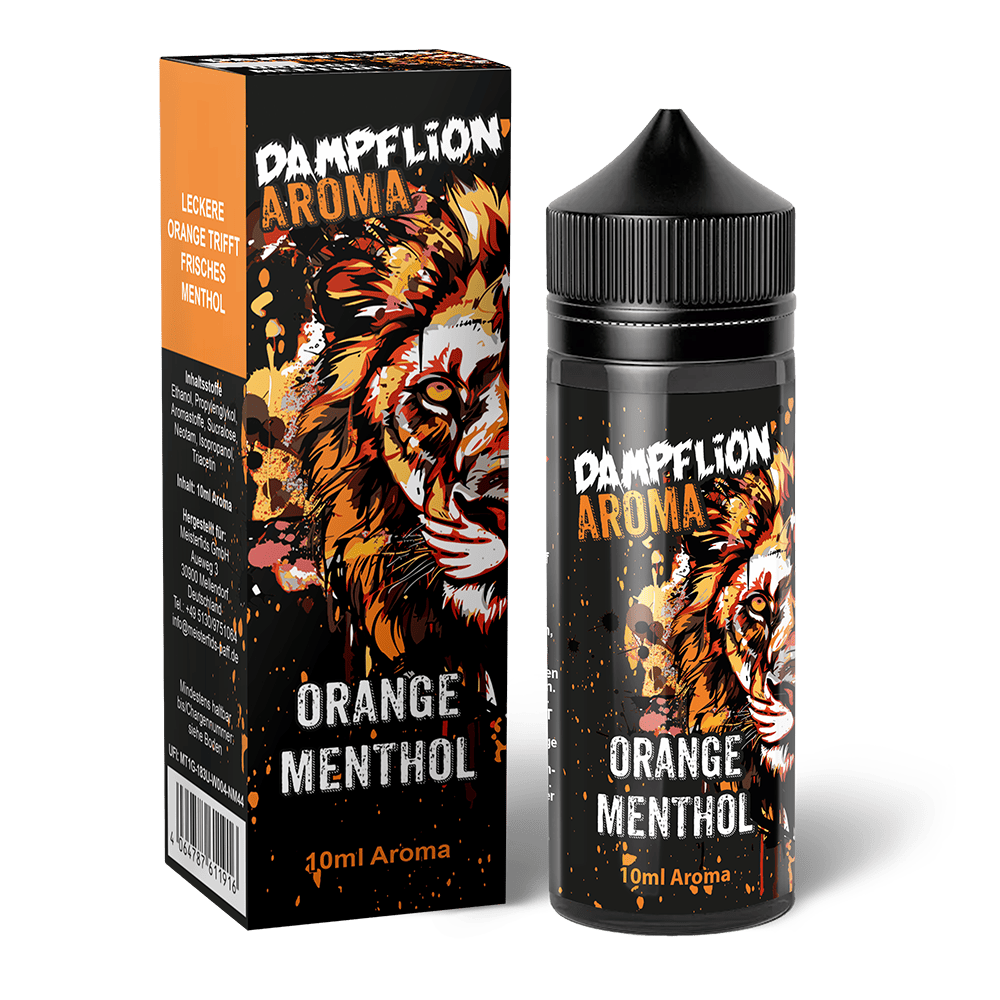 Dampflion Intense Longfill - Orange Menthol - 10ml in 120ml Flasche 