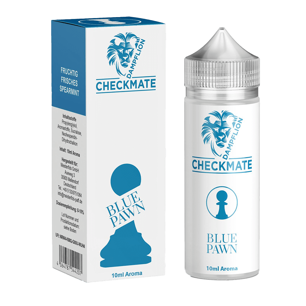 Dampflion Aroma Longfill - Blue Pawn - 10ml in 120ml Flasche Dampflion Aroma Longfill - Blue Pawn - 10ml in 120ml Flasche