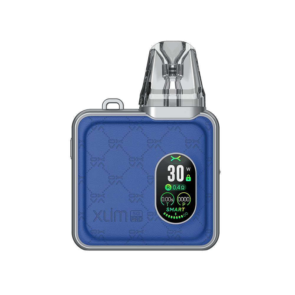 OXVA Xlim SQ Pro Pod Kit Blue Leather