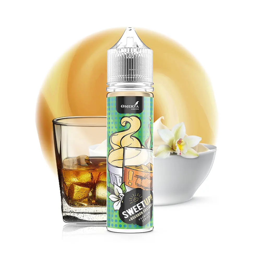 Omerta Aroma Longfill - SweetUp Bourbon Custard - 10ml Aroma in 60ml Flasche Omerta Aroma Longfill - SweetUp Bourbon Custard - 10ml Aroma in 60ml Flasche