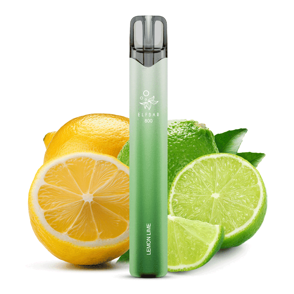 Elfbar 800 Einweg E-Zigarette - Lemon Lime - 20mg  C