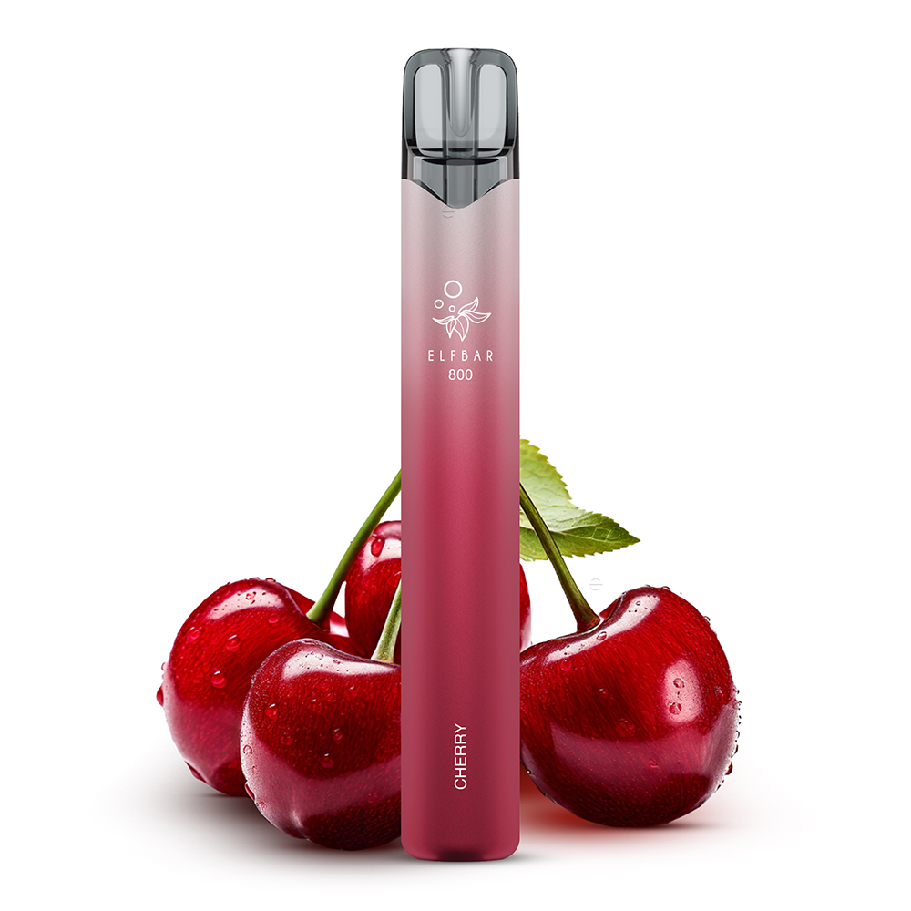 Elfbar 800 Einweg E-Zigarette - Cherry - 0mg C Elfbar 800 Einweg E-Zigarette - Cherry - 0mg C