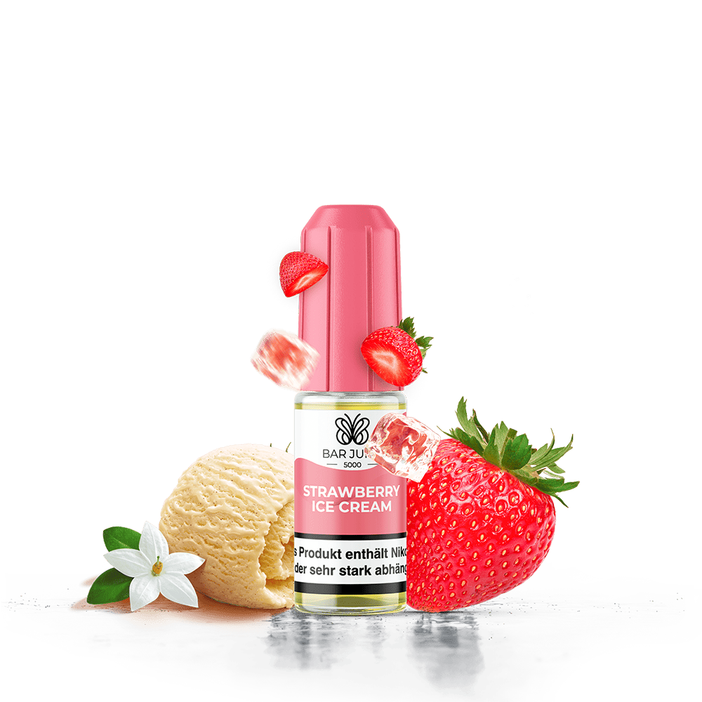 Bar Juice 5000 Nikotinsalz - Strawberry Ice Cream - Liquid 10mg 10ml C Bar Juice 5000 Nikotinsalz - Strawberry Ice Cream - Liquid 10mg 10ml C