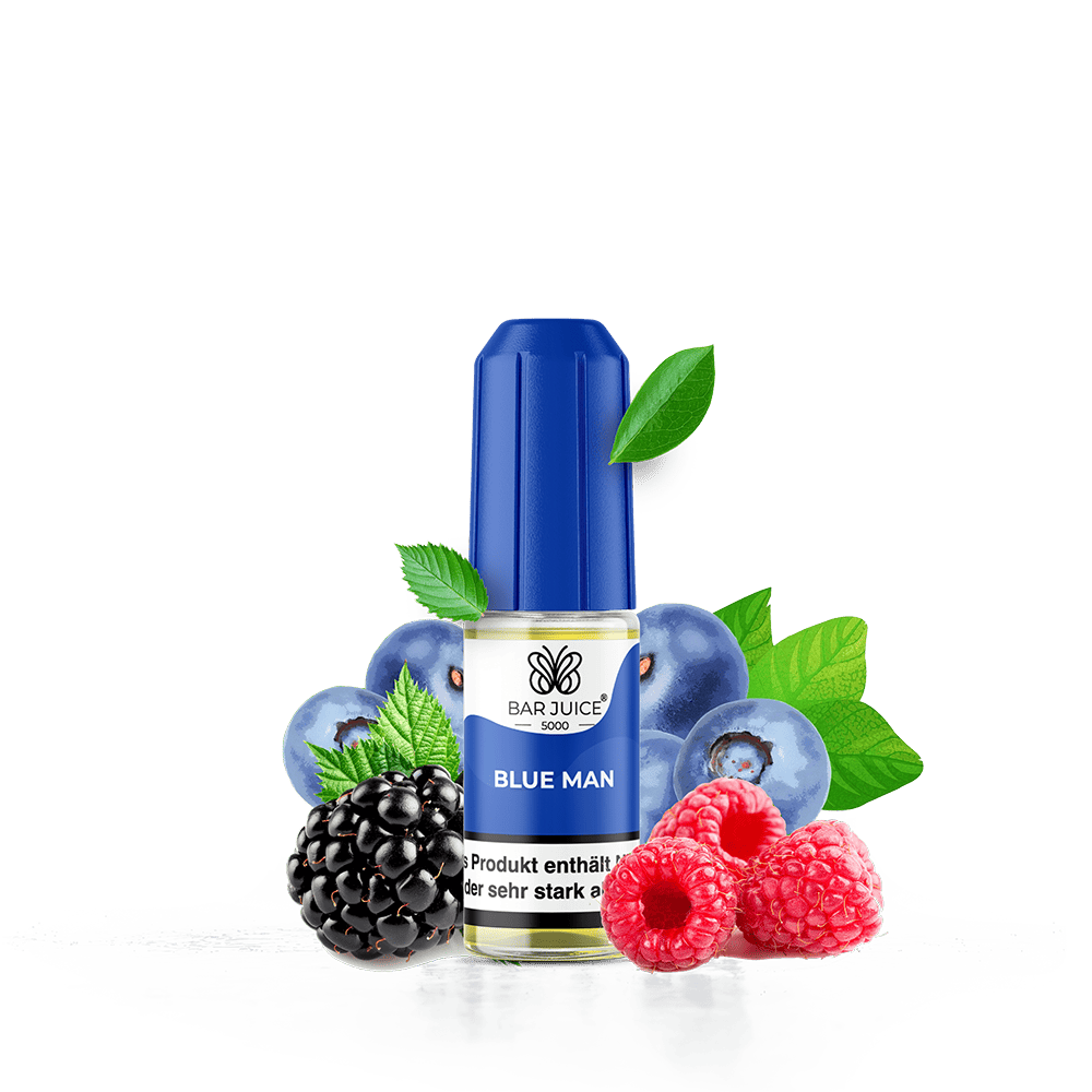 Bar Juice 5000 Nikotinsalz - Blue Man - Liquid 10mg 10ml  C
