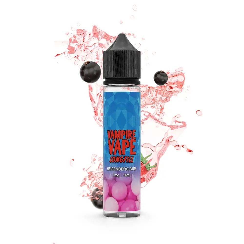 Vampire Vape Aroma Longfill - Heisenberg Gum - 14ml in 60ml Flasche Vampire Vape Aroma Longfill - Heisenberg Gum - 14ml in 60ml Flasche