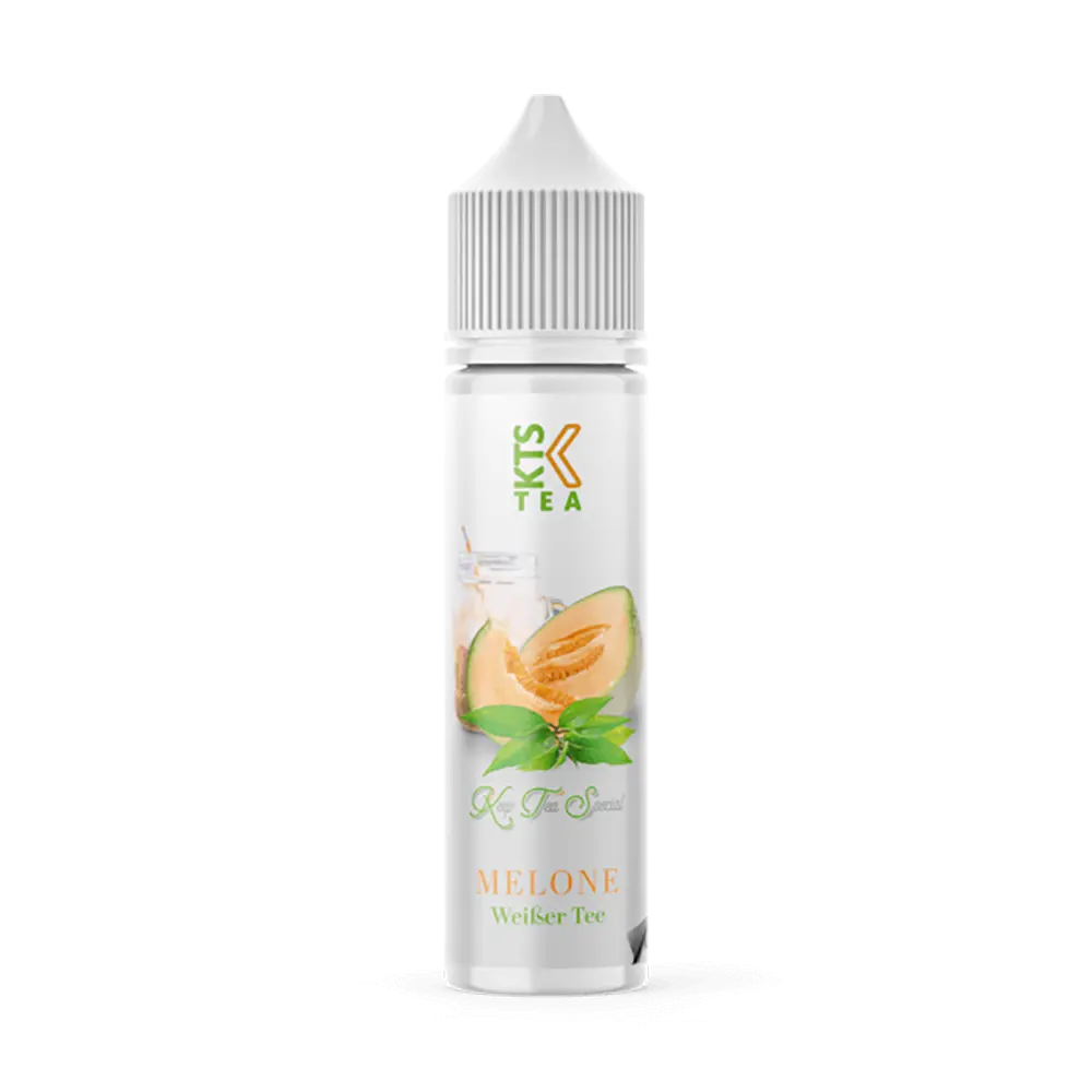 KTS Tea Line Melone Weißer Tee Aroma Longfill 10ml in 60ml Flasche 