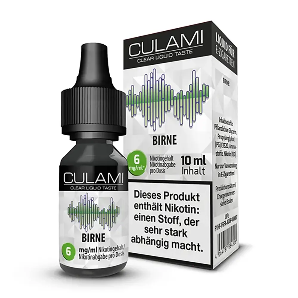 Culami Liquid - Birne - 6mg Culami Liquid - Birne - 6mg