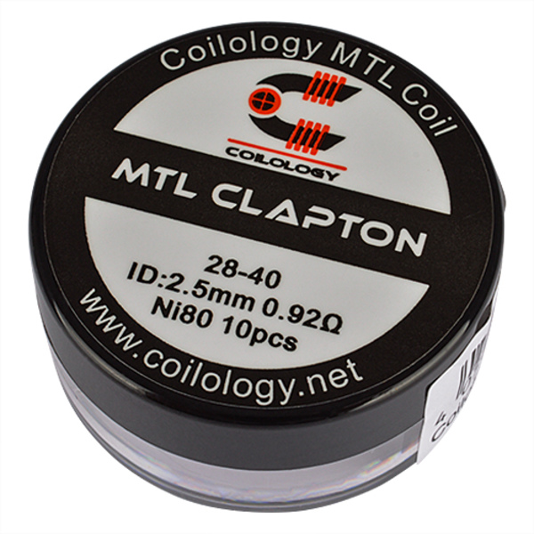 Coilology MTL Clapton 0,92Ohm Nichrome (10Stk./VE)