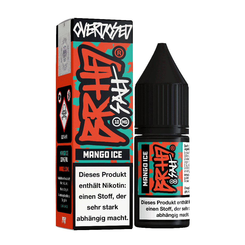 BRHD Barehead Nikotinsalz - Mango Ice - Liquid 10mg 10ml C BRHD Barehead Nikotinsalz - Mango Ice - Liquid 10mg 10ml C
