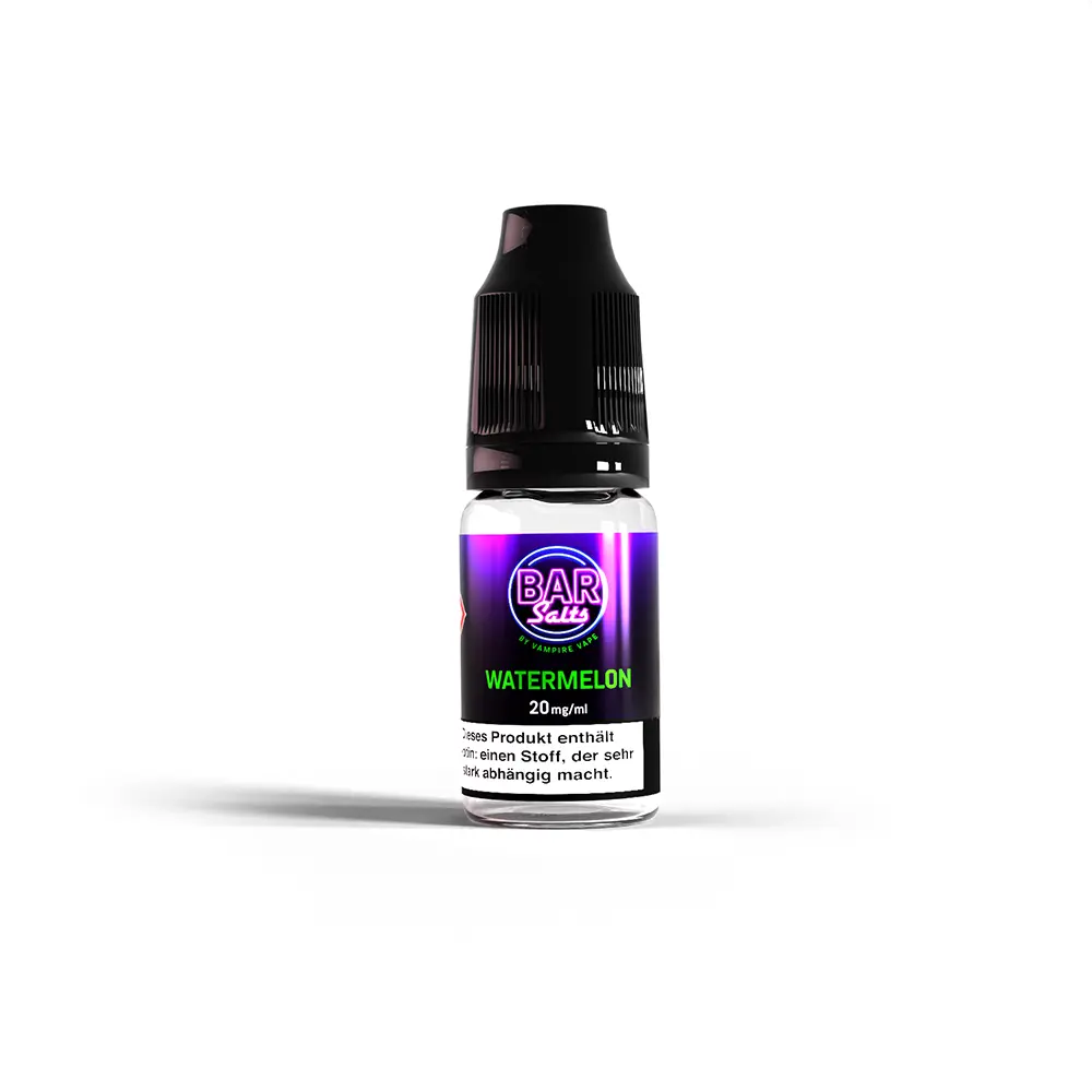 Bar Salts Watermelon 10ml Nic Salt Liquid by Vampire Vape 20mg 