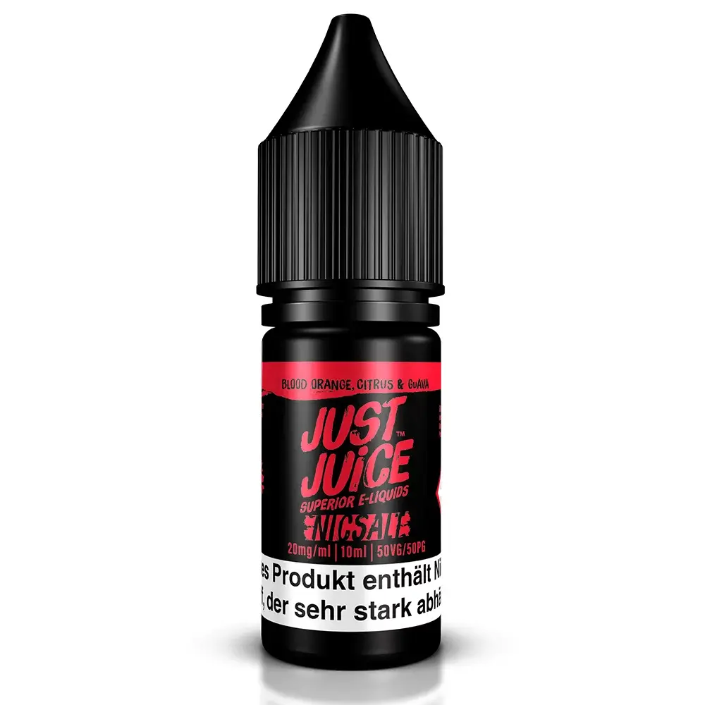 Just Juice - Blood Orange, Citrus & Guava 10ml Nikotinsalz Liquid
