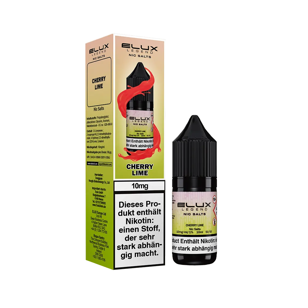 Elux - Cherry Lime 10ml Nikotinsalz Liquid