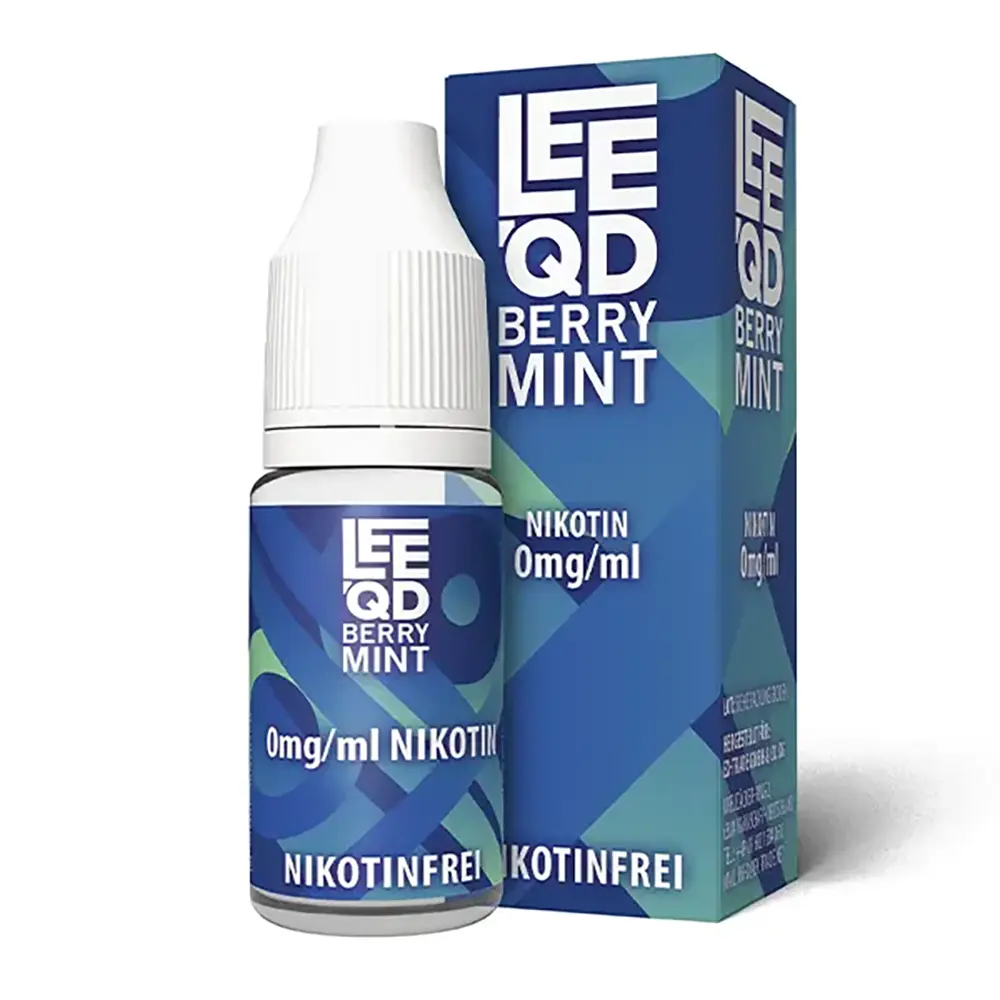 LEEQD Fresh Berry Mint 10ml 0mg Liquid LEEQD Fresh Berry Mint 10ml 0mg Liquid
